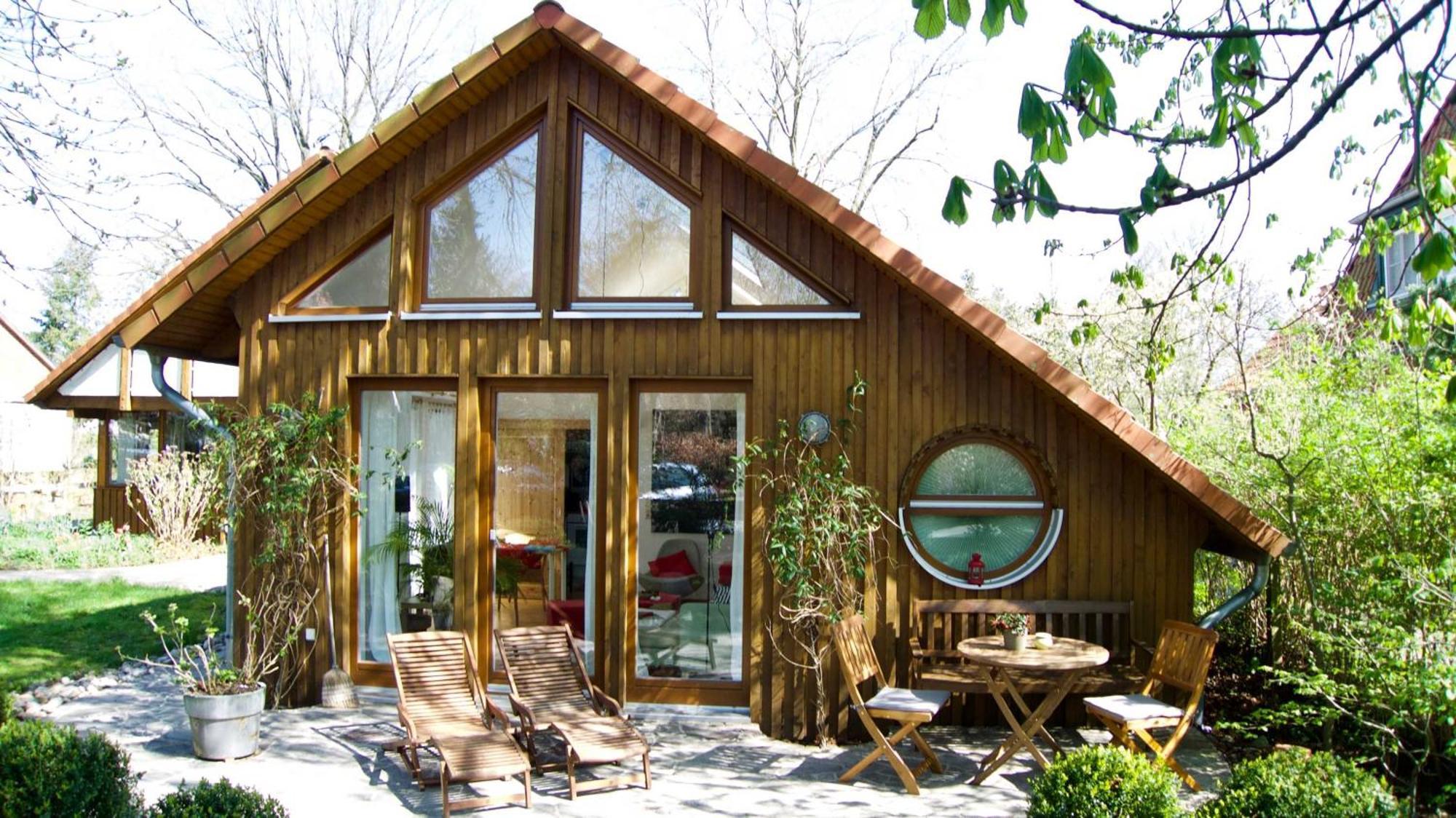 Ferienhaus Kastaniengruen Worpswede Exterior foto